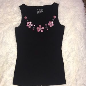 INC International Concepts Tops - Embellished Tank INC International Concepts Tops - Embellished Tank